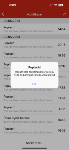 Mobilní GPS tracker NCL 31 včetně nabíjecí podložky